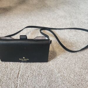 Kate Spade Black Leather Crossbody